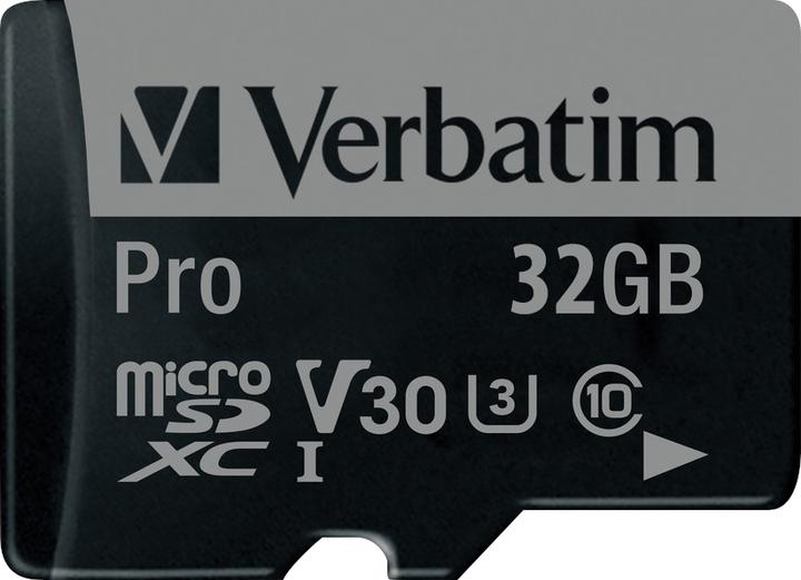 Productafbeelding Verbatim Per (32 GB, microSDHC, U3, UHS-I)