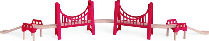 Actual product image Hape Double suspension bridge