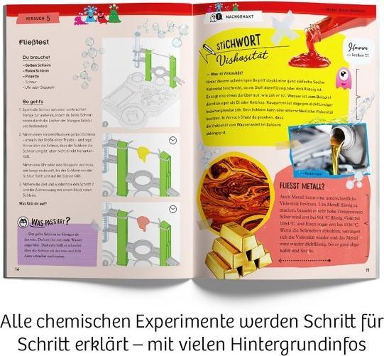 Nährwerte und Zutaten Kosmos Experimentierkasten Schleim-Labor