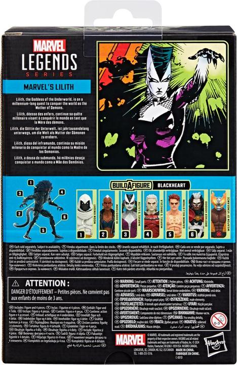 Produktbild Hasbro Strange Tales Marvel Legends Actionfigur Marvel's Lilith (BAF: Blackheart) 15 cm