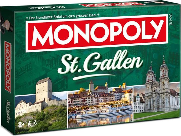 Produktbild Unique Monopoly St. Gallen (Deutsch, 2 - 6 Spieler)
