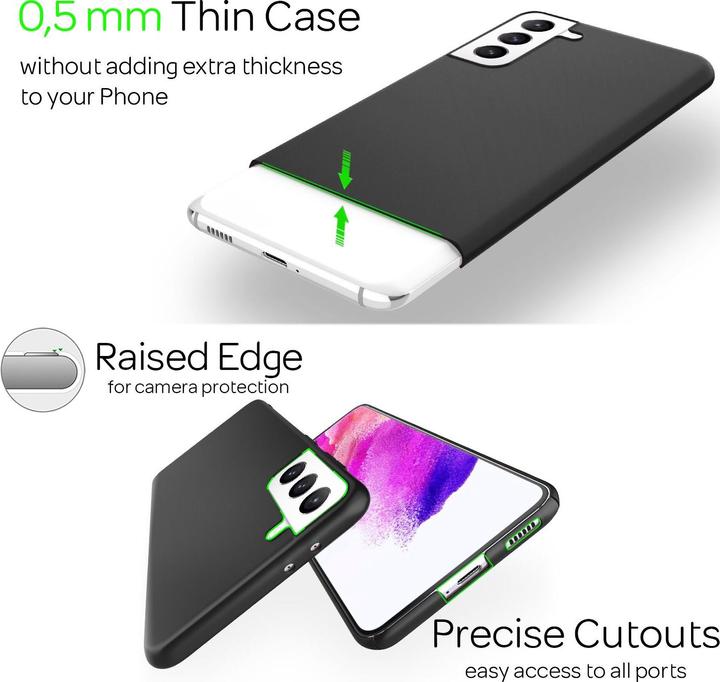 Actual product image Nalia Extra Thin Cell Phone Case (Samsung Galaxy S21 FE)