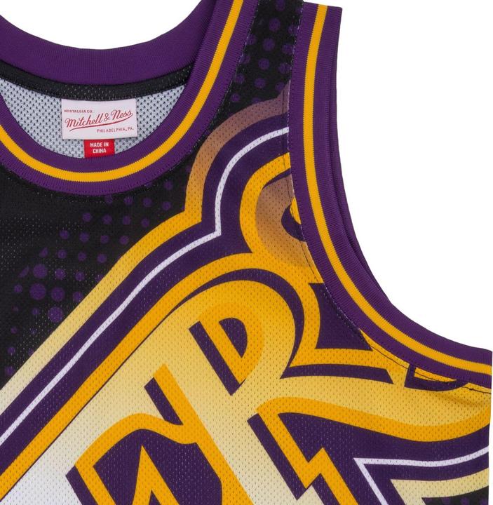 Immagine prodotto Mitchell & Ness M&N Big Face 7.0 Maglia canotta moda Los Angeles Lakers (S)