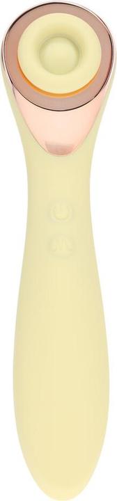 Produktbild Loveline Darling - AirTap Wand Vibrator with Five Head Attachments - Yellow