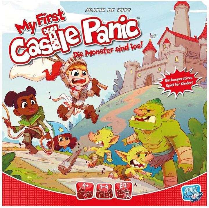 Produktbild Asmodée SCOD0101 - My first Castle Panic: Die Monster sind los, 1-4 Spieler, 4 Jahren (DE-Ausgabe) (Deutsch)
