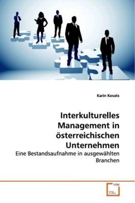Produktbild Interkulturelles Management in österreichischen Unternehmen (Deutsch, Karin Kovats, 2008)
