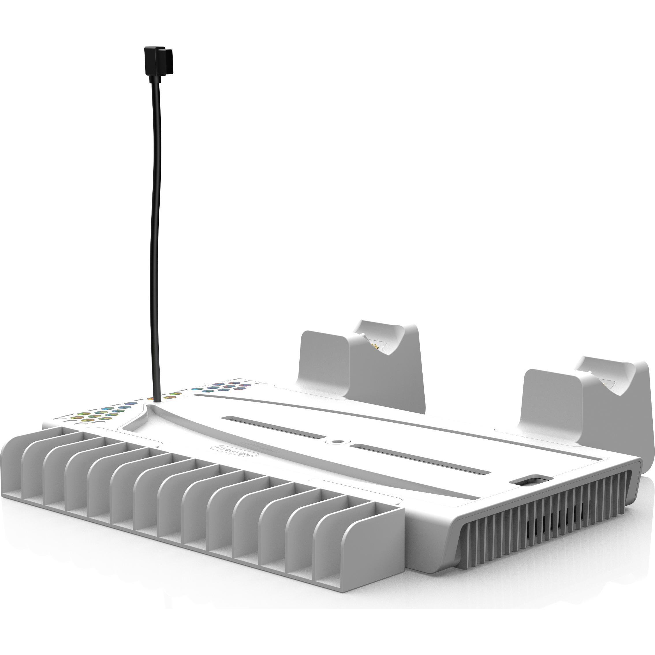 Oniverse Nexus 5 Multifunctionele Standaard (PS5/ PS5 Slim) Wit (ONICSMLT-PS5-WHT) (PS5), Accessori per controller gaming, Bianco
