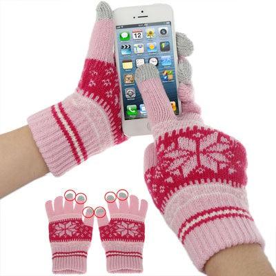 Produktbild Hermex iGlove Handschuhe für TouchScreen Touch - Pink Grösse S (S)