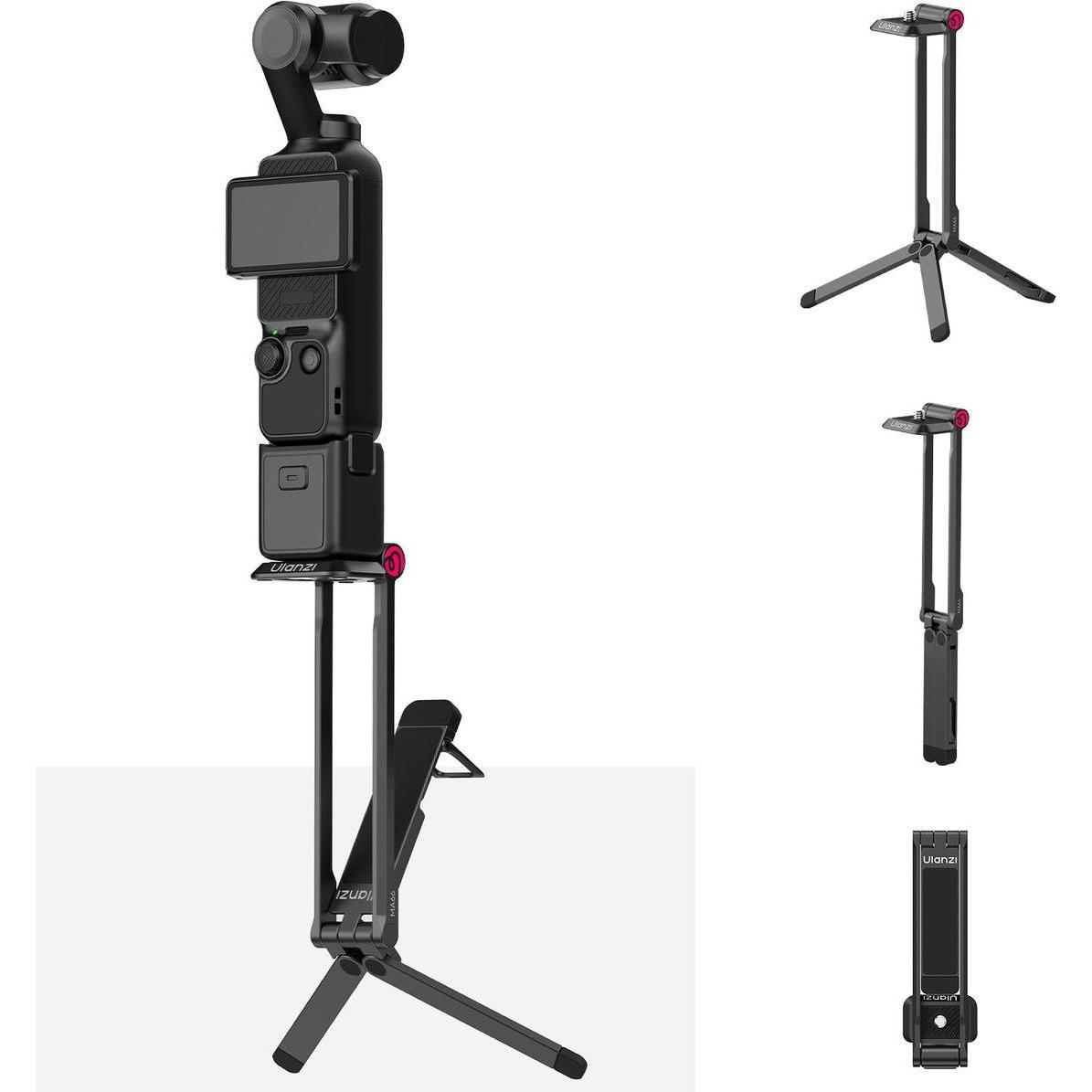 Ulanzi MA66 4-IN-1 Mini-Tripod For DJI Osmo Pocket 3, Accessori action cam, Nero