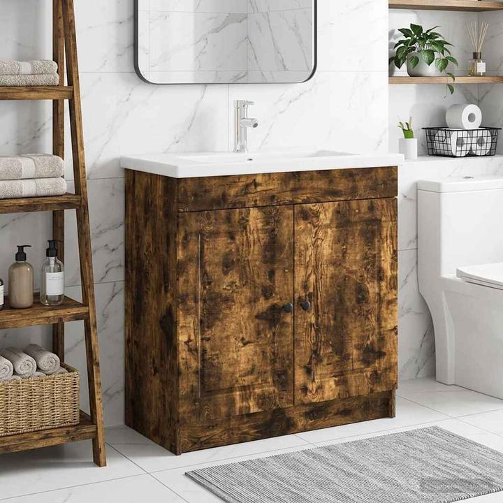 Actual product image vidaXL Badezimmerschrank (37.50 x 56 x 81 cm)