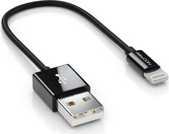 Produktbild deleyCON Lightning auf USB (0.15 m, USB 2.0)