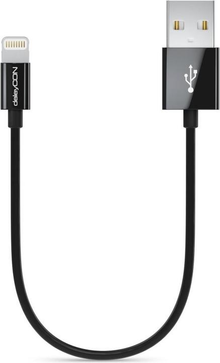 Produktbild deleyCON Lightning auf USB (0.15 m, USB 2.0)