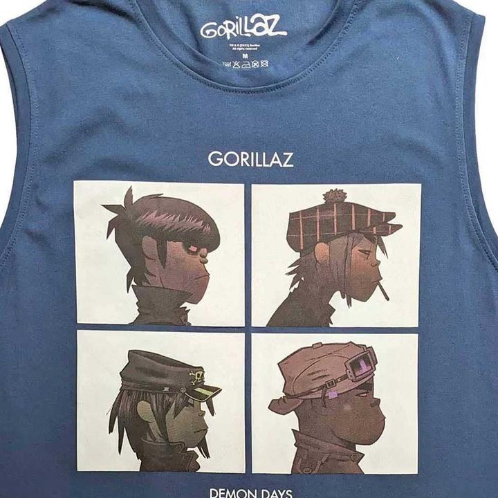 Produktbild Gorillaz Demon Days Ärmelloses Oberteil (M)