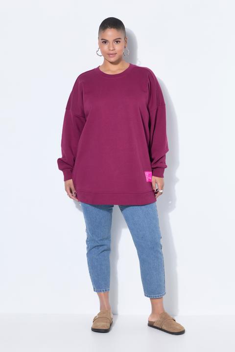 Actual product image Studio Untold Statement Patch Long Sleeve Sweatshirt (60)