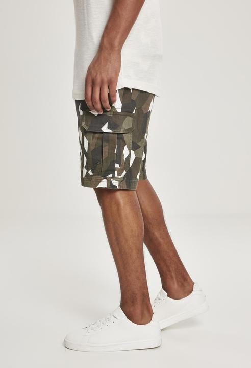 Produktbild Urban Classics Geometric Camo Stretch Twill Cargo Shorts (38)