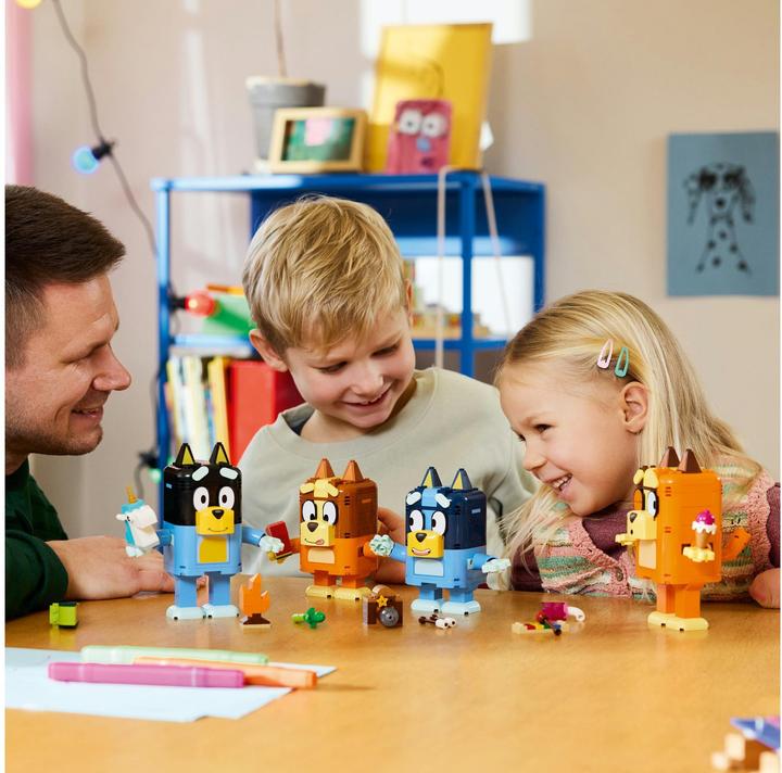 Produktbild LEGO Blueys Familie aus Steinen (11217, LEGO Bluey)