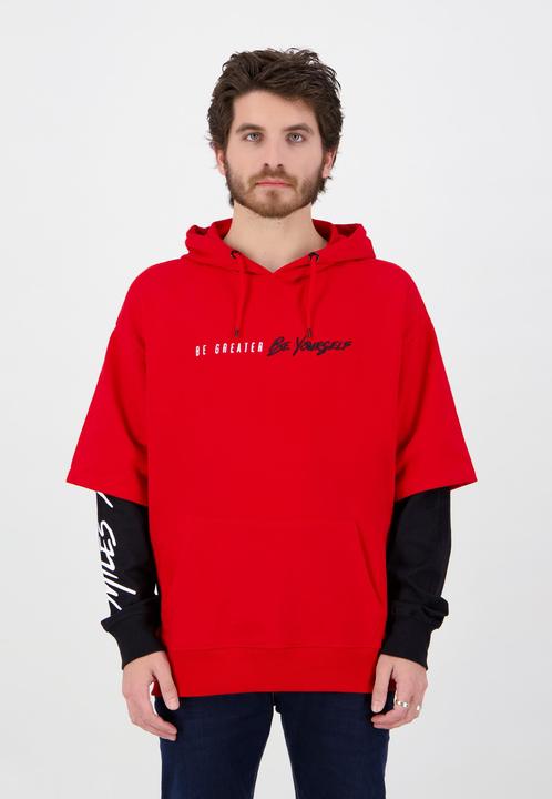 Immagine prodotto Spiderman Miles Morales - Felpa con cappuccio a doppia manica (XXL)