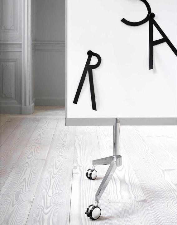 Produktbild Lintex M3 Doppelseitiges Mobiles Whiteboard Schreibtafel (150 x 190 cm)
