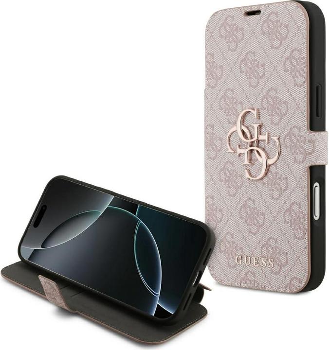 Guess - Book 4G - iPhone 17 Pro Max - Pink (Apple iPhone 17 Pro Max)