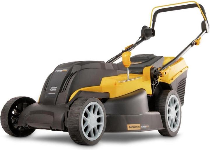 Produktbild Powerplus Rasenmäher 2000W Ø 420mm (Netzbetrieb)