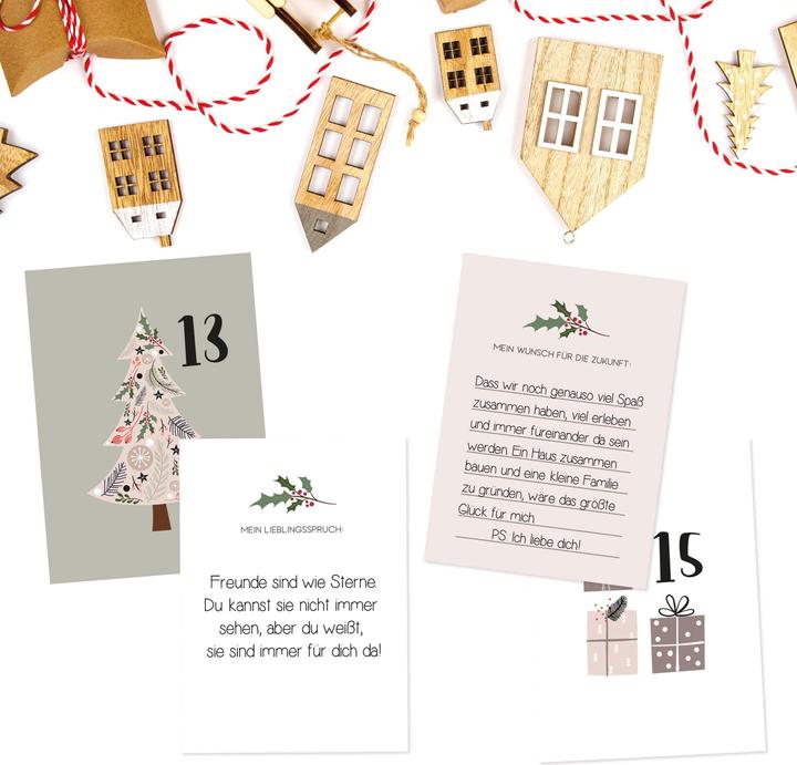 Image du produit Papierdrachen 24 cartes à remplir