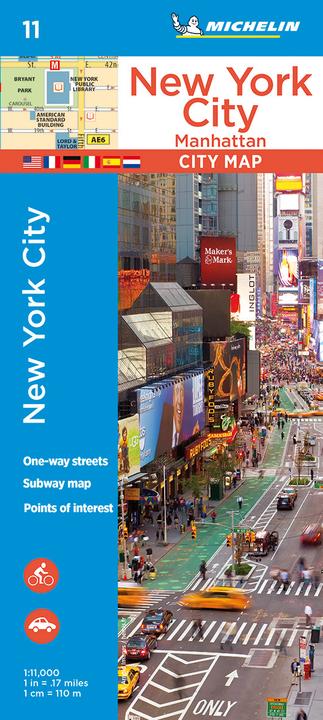 Produktbild Michelin New York City? : Manhattan 11000