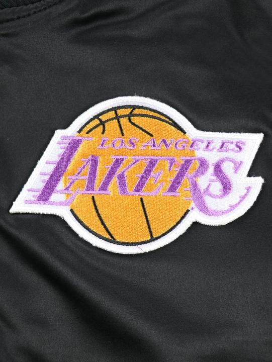 Immagine prodotto Mitchell & Ness Bomber in raso M&N - FLIGHT Los Angeles Lakers - S (S)