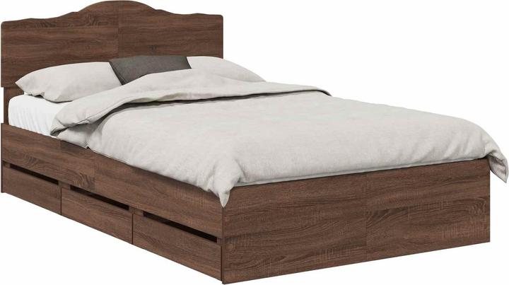 Produktbild vidaXL Modernes Bett (135 x 190 cm)