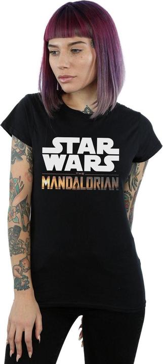 Image du produit Star Wars - T-shirt THE MANDALORIAN LOGO - Femme (XXL)