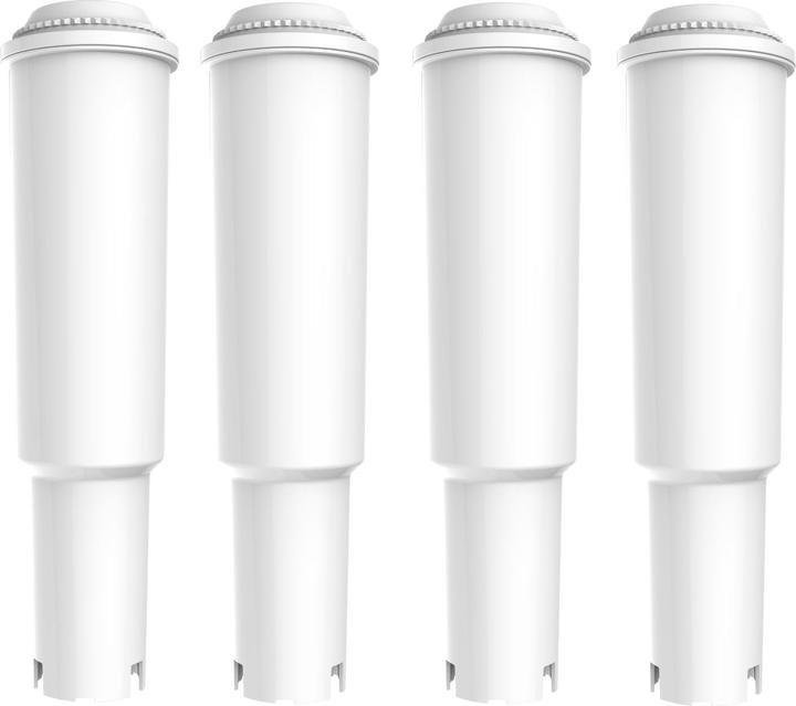 Flickbee Il filtro acqua Premium (4 pezzi) per macchine da caffè sostituisce JURA® Jura Claris White, Jura