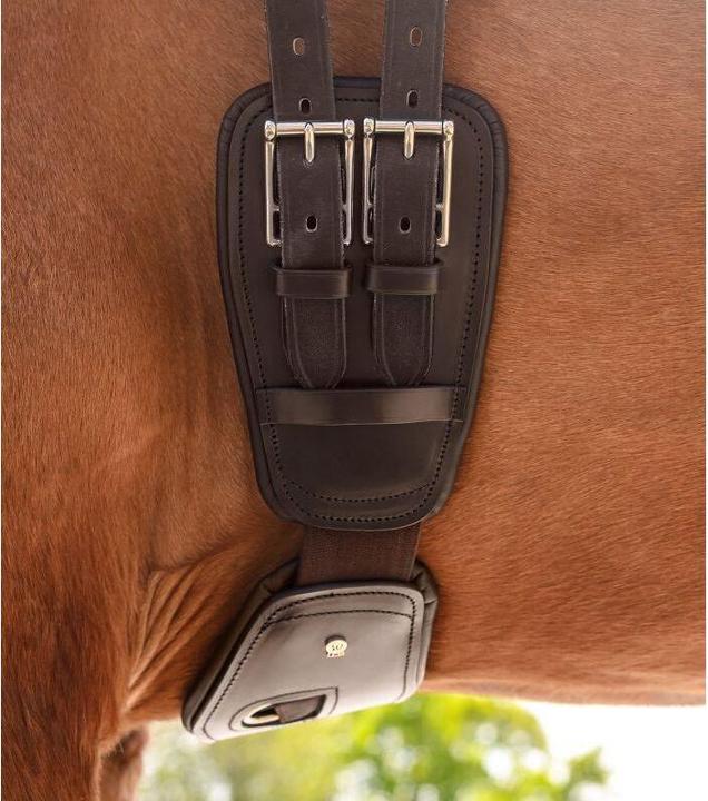 Actual product image Waldhausen Short elastic leather saddle strap