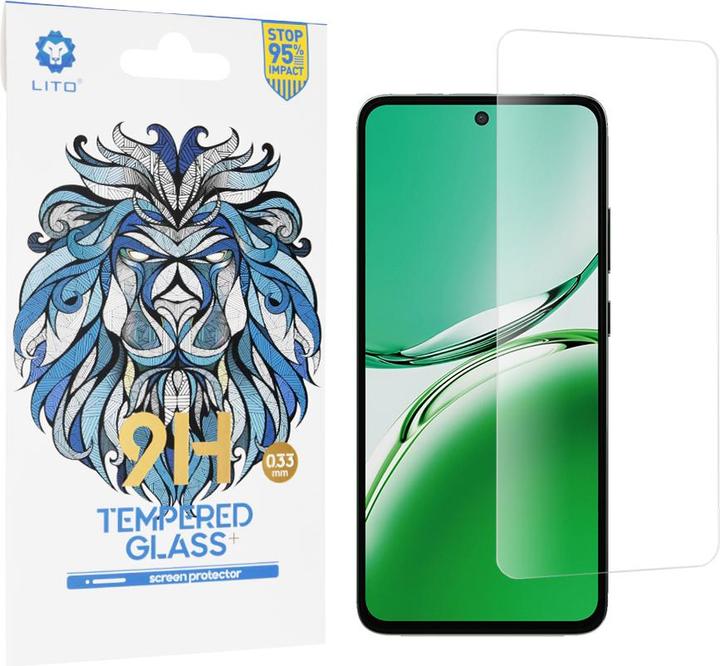Lito - 2.5D Classic Glass - Oppo Reno12 F 4G - Clear (1 Stück, Oppo Reno12)