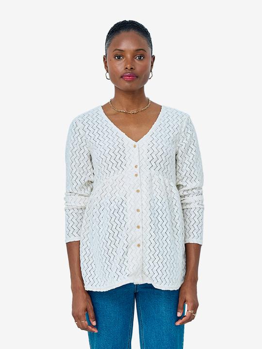 Produktbild Vertbaudet Shirtbluse für Schwangerschaft und Stillzeit aus Jacquard-Strick (42)