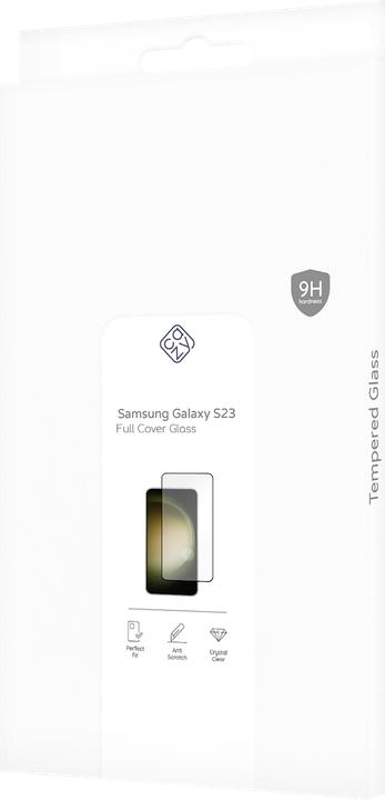 Produktbild Cazy Schutzglass Kompatibel mit Samsung Galaxy S23 - Tempered Glass Volle Abdeckung - (1 Stück, Samsung Galaxy S23)