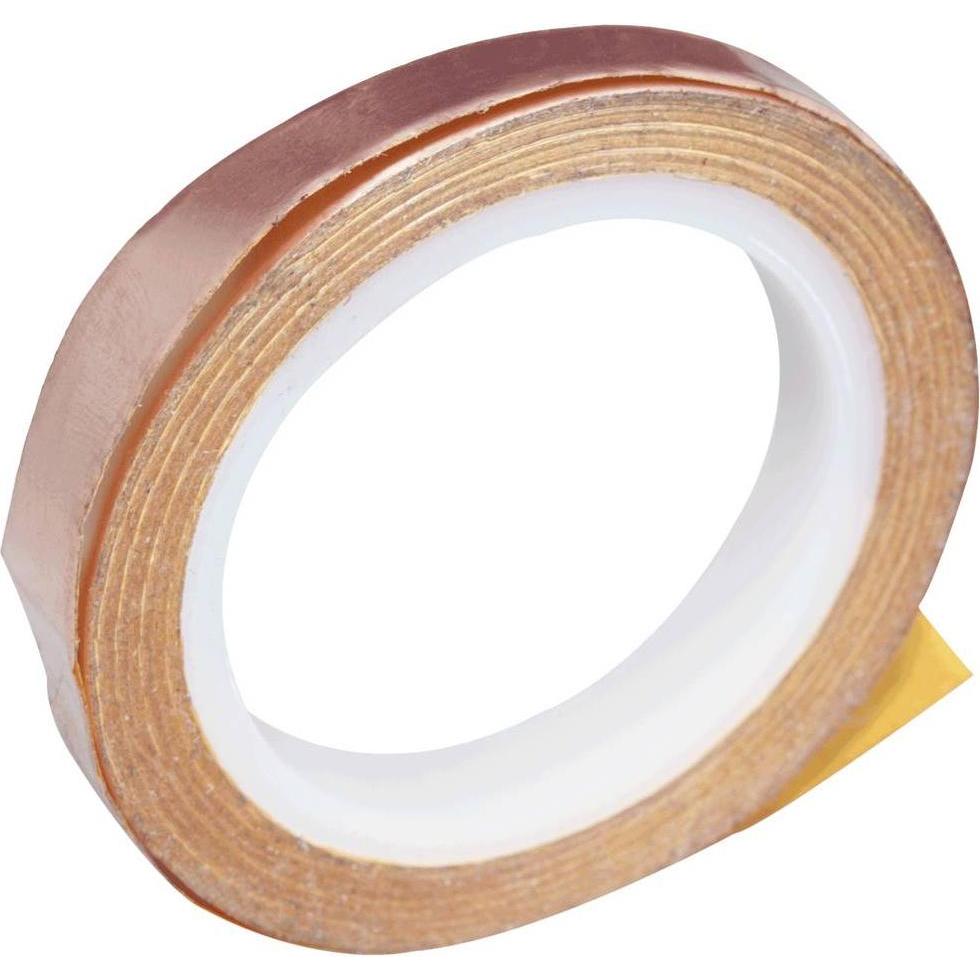 BJZ, Nastro adesivo, Kupferband, selbstklebend, Breite 11 mm, Rollenlänge 20 m (11 mm)