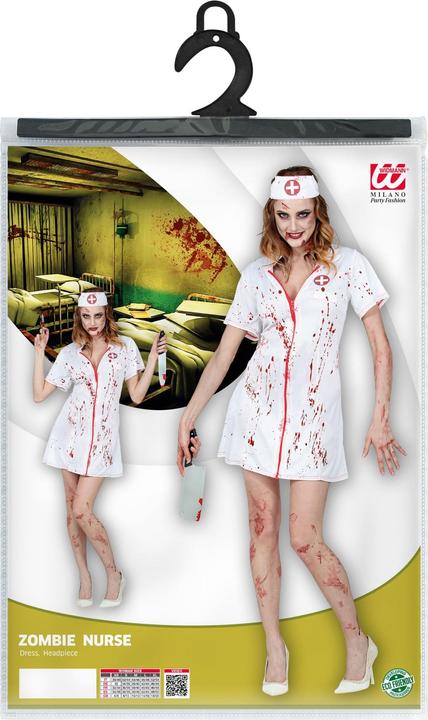 Immagine prodotto Widmann Costume da infermiera zombie da donna (M)