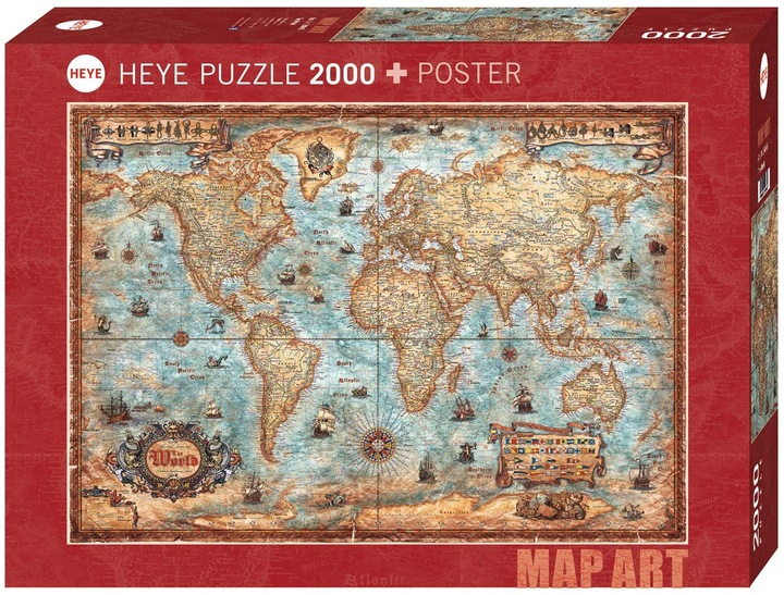 Produktbild Heye The World Standard (2000 Teile)