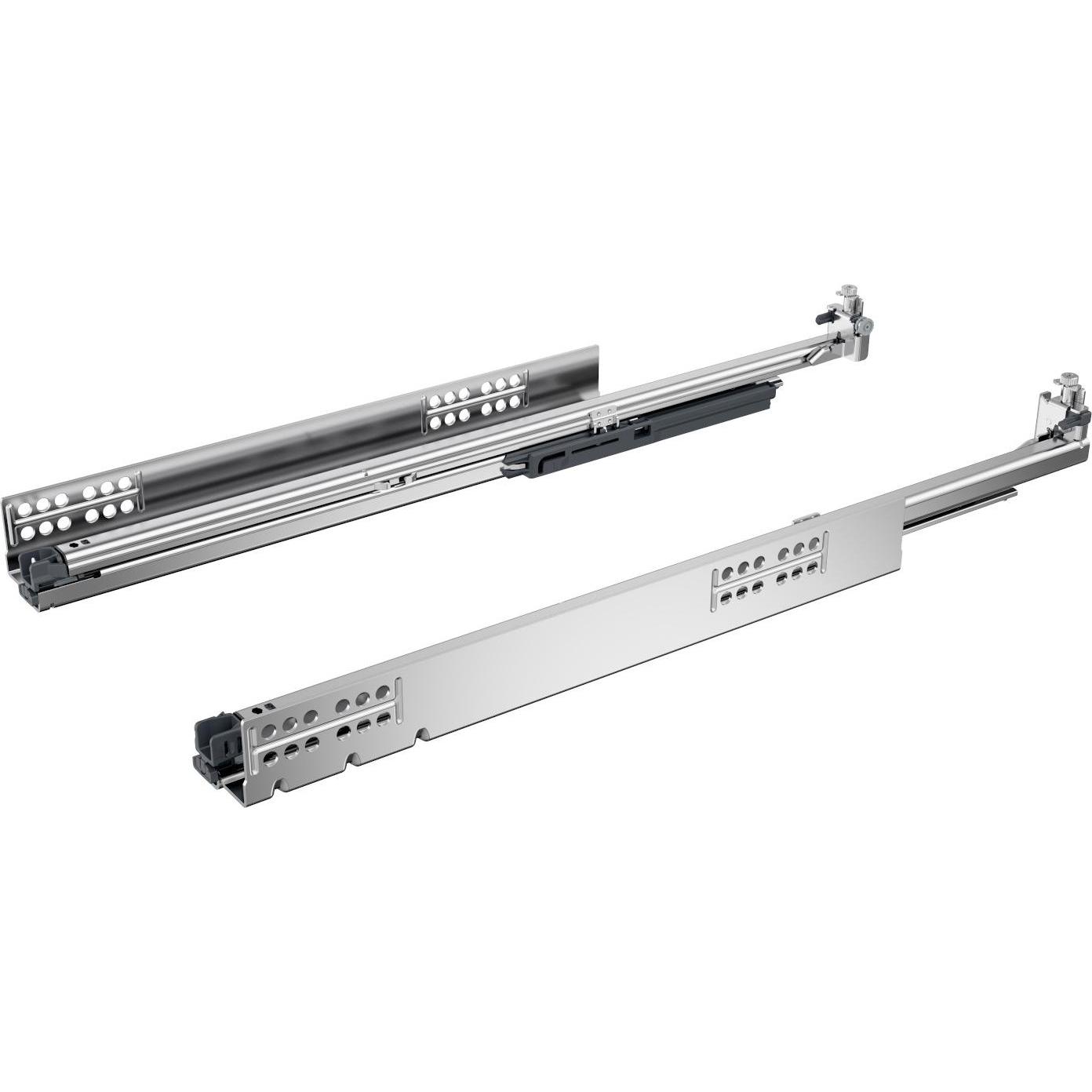 Hettich, Schubladenauszüge, Vollauszug Quadro V6 5D 10/30 kg, mit Silent System, Push to o