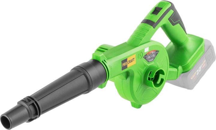 Produktbild Procraft PB22bb Akku Laubbläser 20 V Solo - ohne Akku, ohne Ladegerät (Akkubetrieb, Laubbläser)