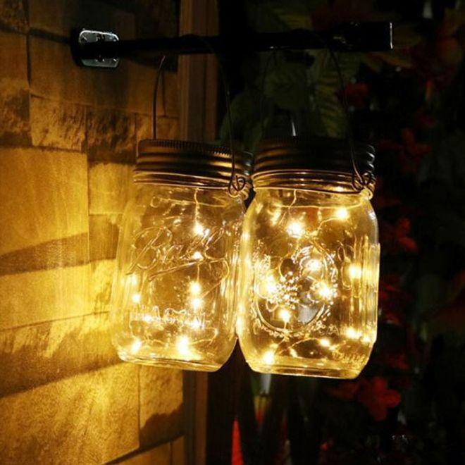 Produktbild MU Classic Solarglas mit Lichterkette