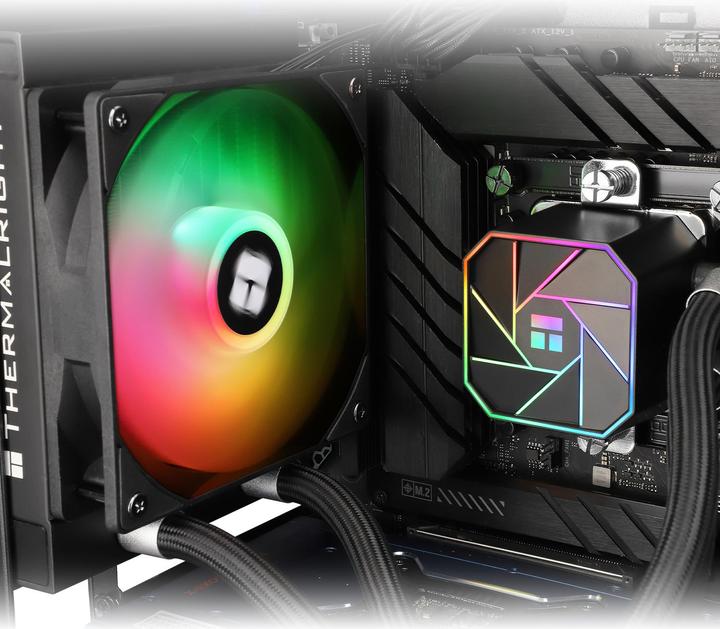 Image du produit Thermalright Aqua Elite 120 V3 Black ARGB - refroidissement par eau du processeur - Max 26 dBA
