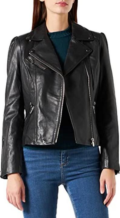 Actual product image Naf Naf Leather Jacket (44)