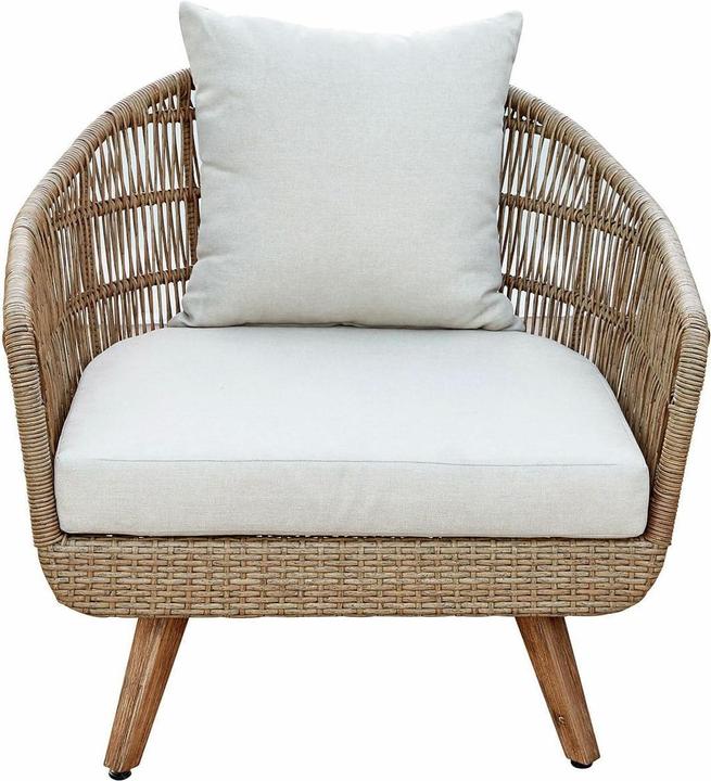 Immagine prodotto Loberon Poltrona Hamil crema/marrone