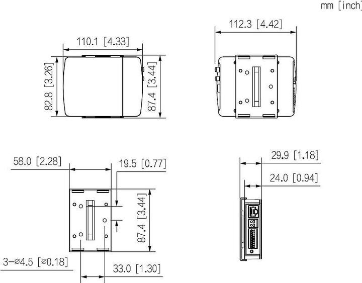 Produktbild Dahua CCTV 4MP Covert Pinhole WizMind Netwok Camera-Main Box, DH-IPC-HUM8441P-E2