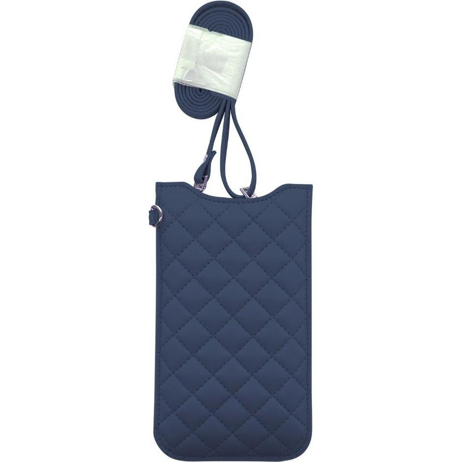 Peter Jäckel OHLALA! Uni Necklace Sleeve Case FASHION Grösse 6.9" Blue Innenmasse: ca. 167 x 79 x 9 mm, Handykette, Blau