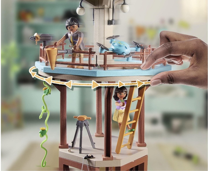 Produktbild Playmobil Forschungsturm mit Kompass (71008, Playmobil Wiltopia)