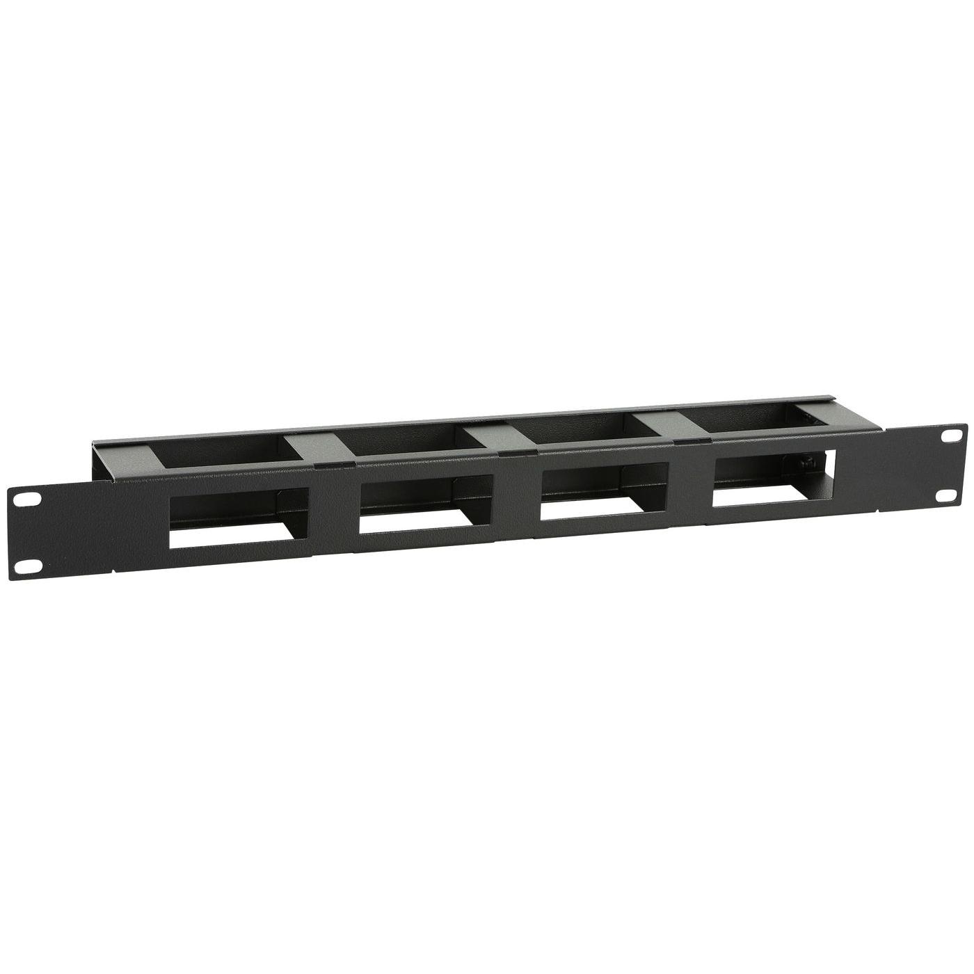 Thumbnail - Lanview 1U 19" S TYPE CABLE, Serverschrank Zubehör, Schwarz