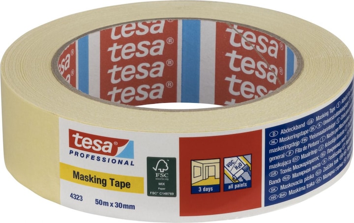 Produktbild tesa tesakrepp® Abdeckband 50m:30mm (30 mm)