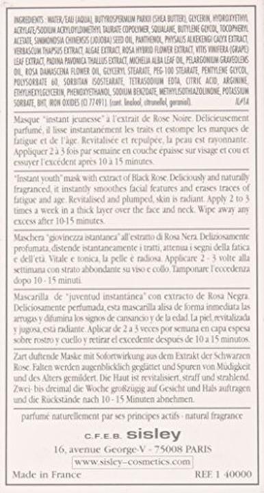 Produktbild Sisley Masque Crème à la Rose Noire (60 ml)