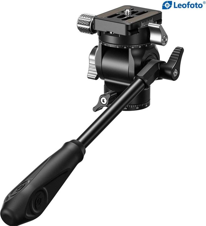 Actual product image Leofoto BV-0R Mini Fluid Head (2-way Panhead, Video head)